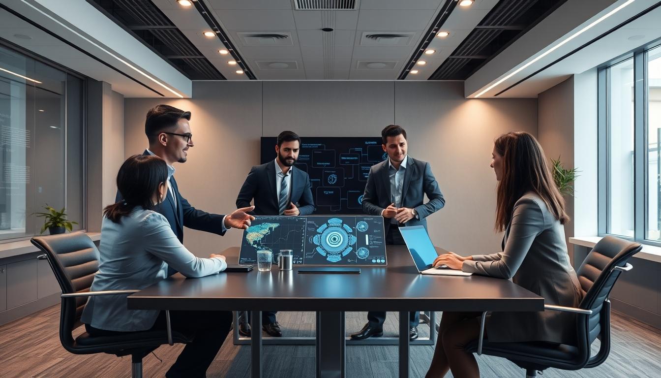 Business software planning session